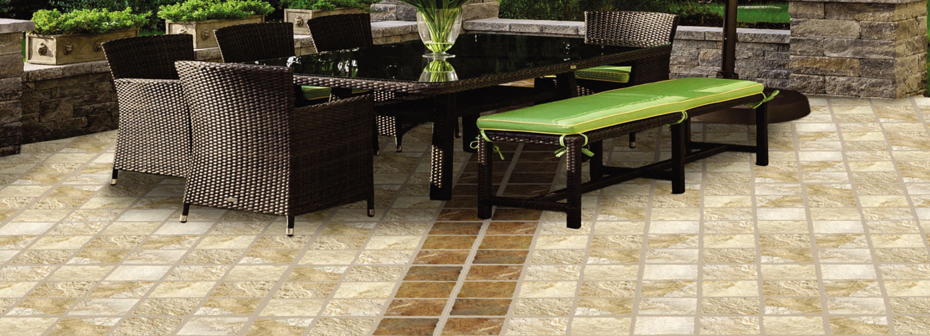 Designer tiles for outdoor spaces, Creating a stylish patio