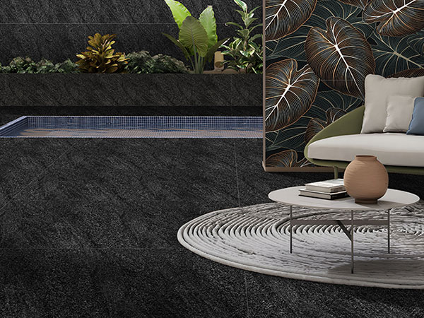 Black Floor Tiles
