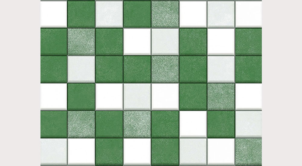 Multi Green & White