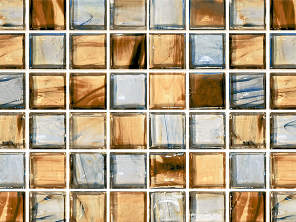Gold Mosaic Tiles